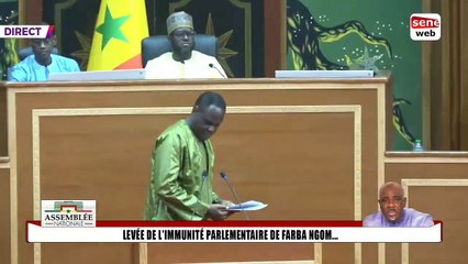 Affaire Farba_ Le ministre de la Justice, Ousmane Diagne lève toute équivoque devant les députés...
