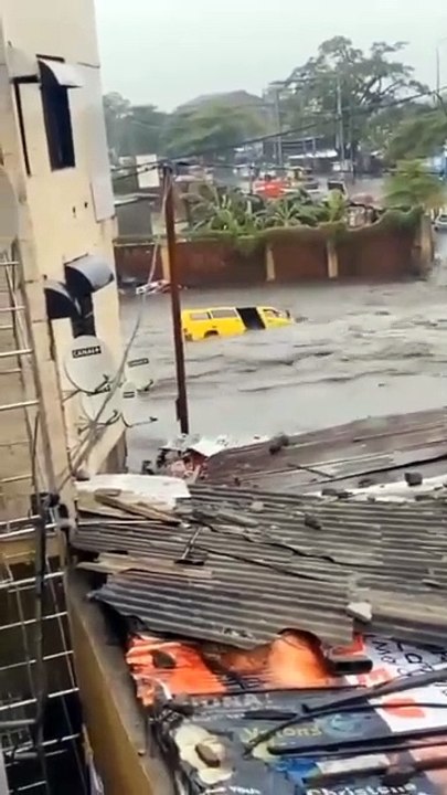 Heavy Flood Video Captured