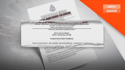 Polis Selangor sahkan kes tembakan di Tanjung Rhu melibatkan APMM, warga asing