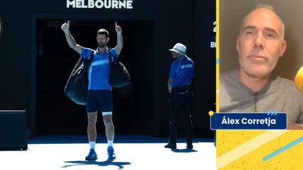 ÁLEX CORRETJA VALORA LOS PITOS A DJOKOVIC: SON "INADMISIBLES" PERO SE PODRÍAN HABER EVITADO