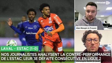 Nos journalistes analysent la contre-performance de l’Estac à Laval (1-0), 3e défaite de suite en L2