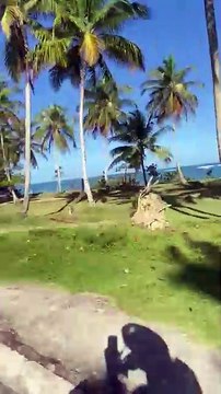 4 MINUTOS DE LAS BELLEZAS COSTERAS DE LAS TERRENAS DE LA PROVINCIA DE SAMANA DE LA REPUBLICA DOMINICANA.
