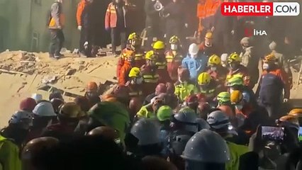 Konya'da Çöken Apartmandan Üçüncü Yaralı Sağ Olarak Çıkarıldı