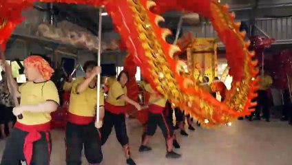 Darwin’s famous lion dancers in fierce preparation for Chinese New Year