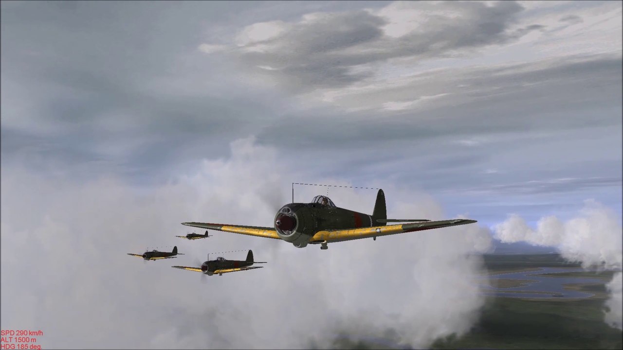 IL-2 Sturmovik 1946　キ43 III乙　20mm機関砲装着機