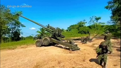 Colombia inició ofensiva militar contra guerrilleros en frontera con Venezuela