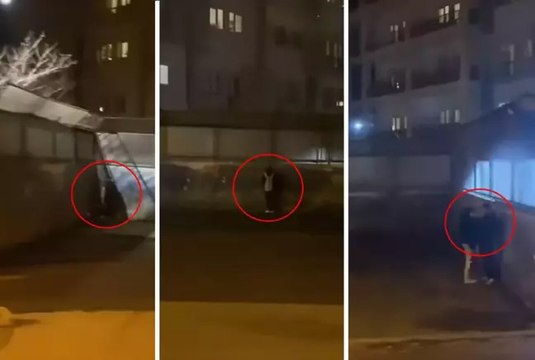 Kız yurdunun önünden görüntü çekip paylaşan adam tepki çekti