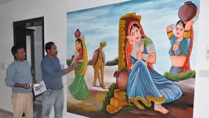 झुंझुनूं के रेलवे स्टेशन पर दिखेगा पनघट का नजारा, करगिल की जीत