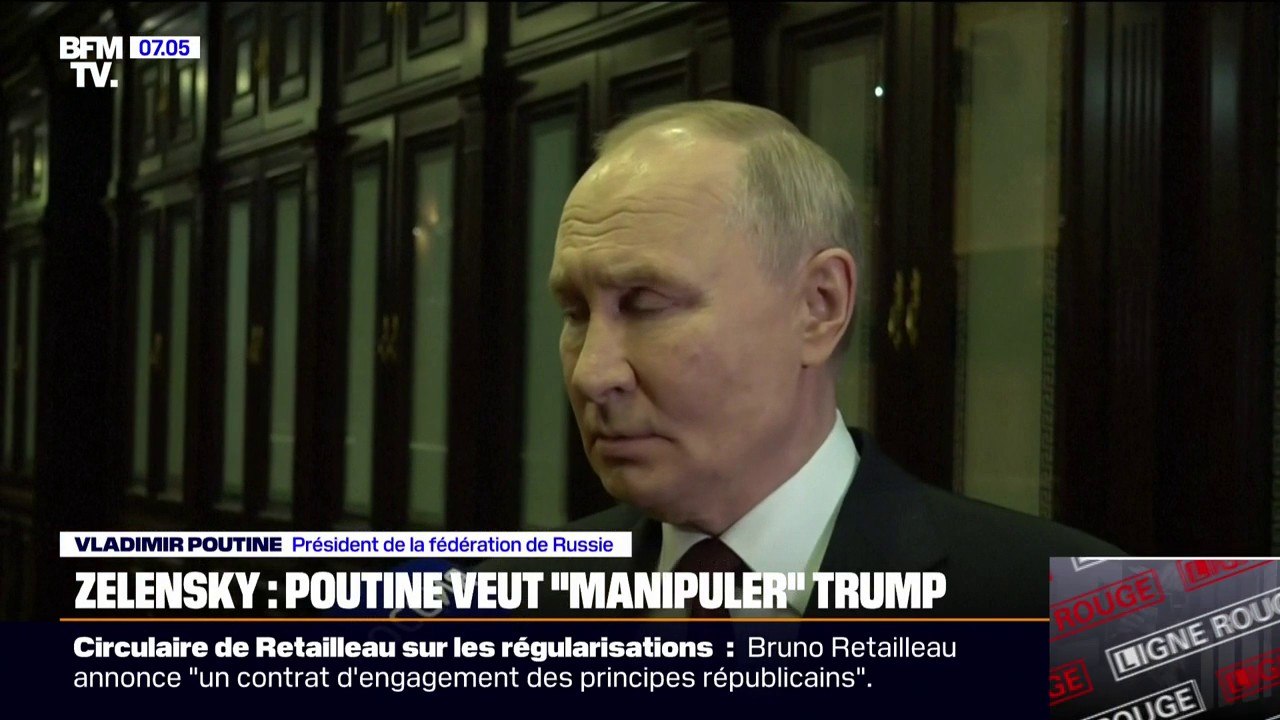 Soutenu par Vladimir Poutine et mis en garde par Volodymyr Zelensky, Donald Trump au centre des déclarations sur la guerre en Ukraine