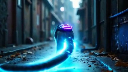 Cat walking on the street Ai generate video