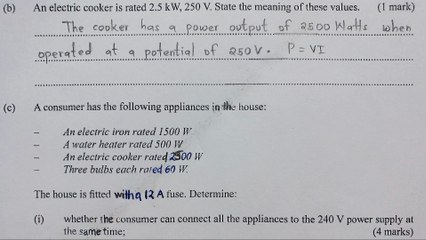 Physics questions and answers_KCSE 2020 paper 2 physics_ High school revision