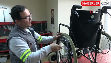 Nilüfer'de Engelli Bireyler İçin Tekerlekli Sandalye Tamir Hizmeti