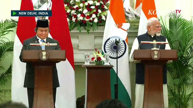 [FULL] Keterangan Presiden Prabowo dan PM India Narendra Modi usai Bertemu, Sepakati Hal Ini