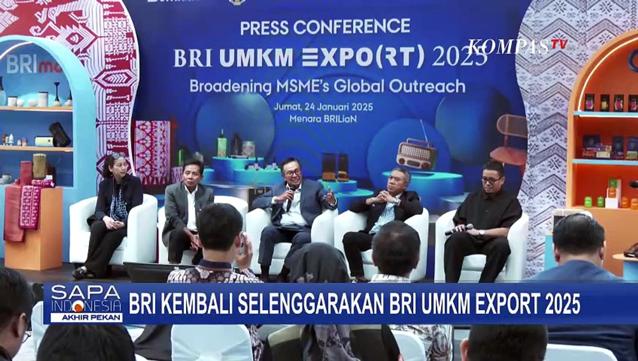 Gelaran BRI UMKM Export 2025 Kembali Hadir, Dukung Pertumbuhan Usaha Lokal ke Internasional
