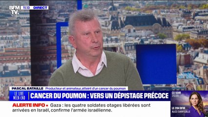 Dépistage précoce du cancer du poumon: "Il est urgent d'utiliser des outils qu'on a à disposition pour gagner du temps", explique ce producteur atteint d'un cancer du poumon