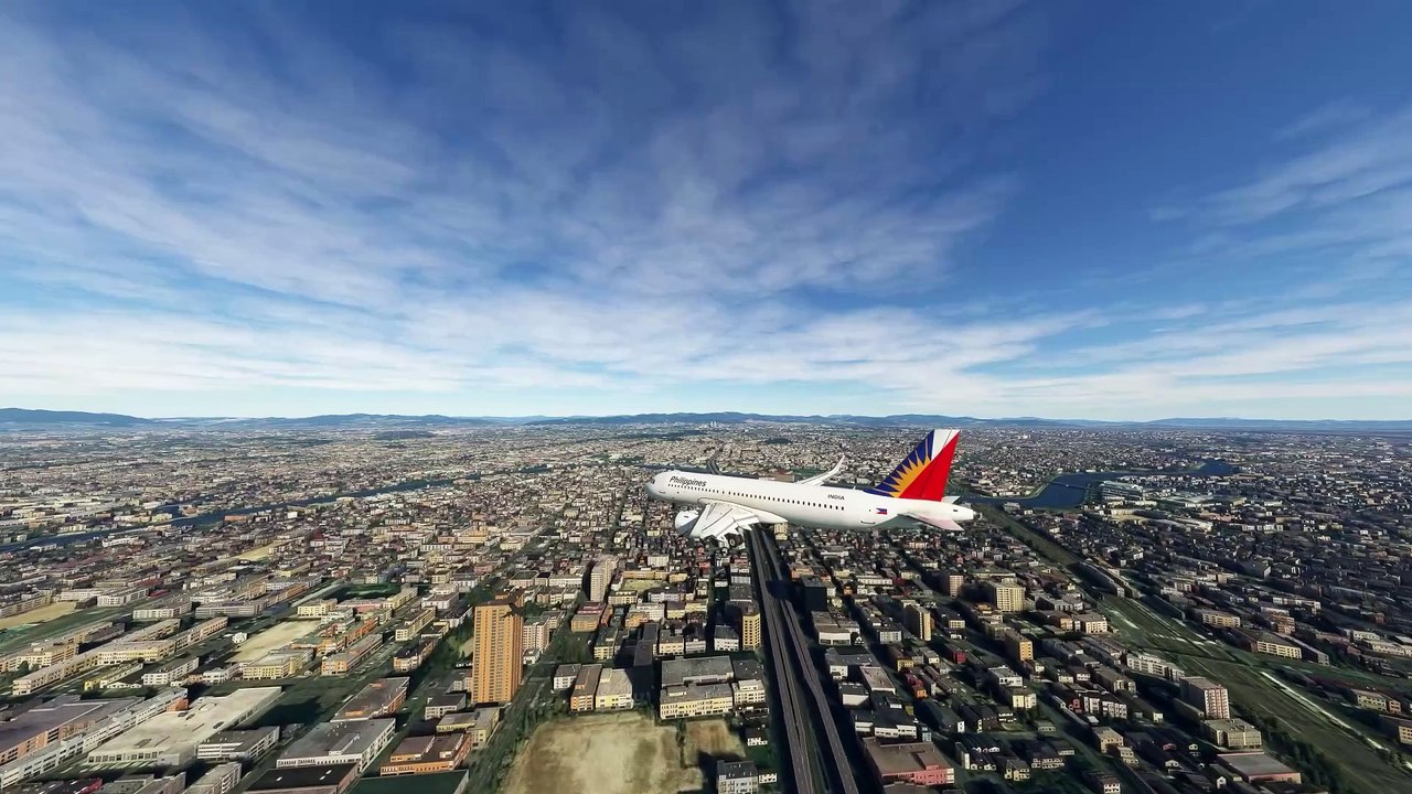 Picturesque Touchdown Philippines A320neo at Stavanger Airport (ENZV), Stavanger, Norway