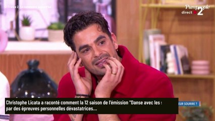 Christophe Licata craque devant Faustine Bollaert : "C'est dur cette émission, je préférais la dernière fois"