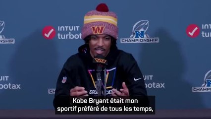 Commanders - Jayden Daniels : "Kobe Bryant était mon sportif préféré"