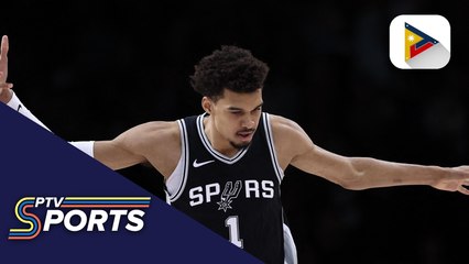 Spurs, tinalo ang Pacers sa 2025 NBA Paris Games