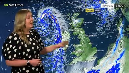 Met Office Saturday Afternoon Weather Forecast 25/01/2025