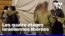 Les quatre otages israéliennes libérées sont arrivées en Israël