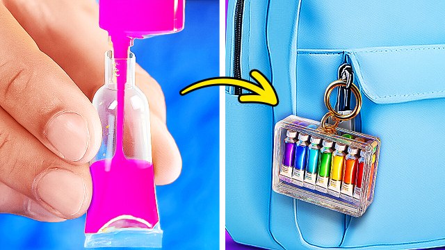 INCREDIBLE DIY SCHOOL HACKS 🎒 Simple Crafts and Clever Tricks for Back-to-School Fun! by 123 GO ✂️✨