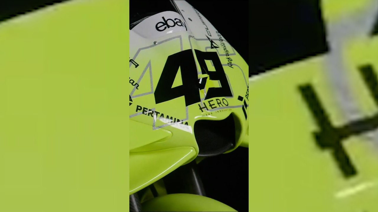 Así son las nuevas motos del equipo de Valentino Rossi en 2025