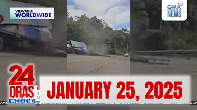 24 Oras Weekend Express: January 25, 2025 [HD]