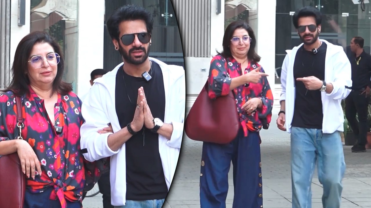 Bigg Boss Winner Karanveer Mehra और Farah Khan का एक साथ दिखा शानदार लुक