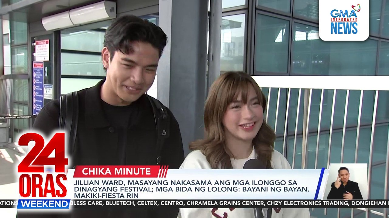 Jillian Ward, masayang nakasama ang mga Ilonggo sa Dinagyang Festival; Mga bida ng Lolong: Bayani ng Bayan, makiki-fiesta rin | 24 Oras Weekend