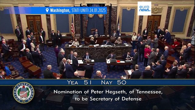 Stati Uniti, il Senato conferma il controverso Pete Hegseth come nuovo Segretario alla Difesa