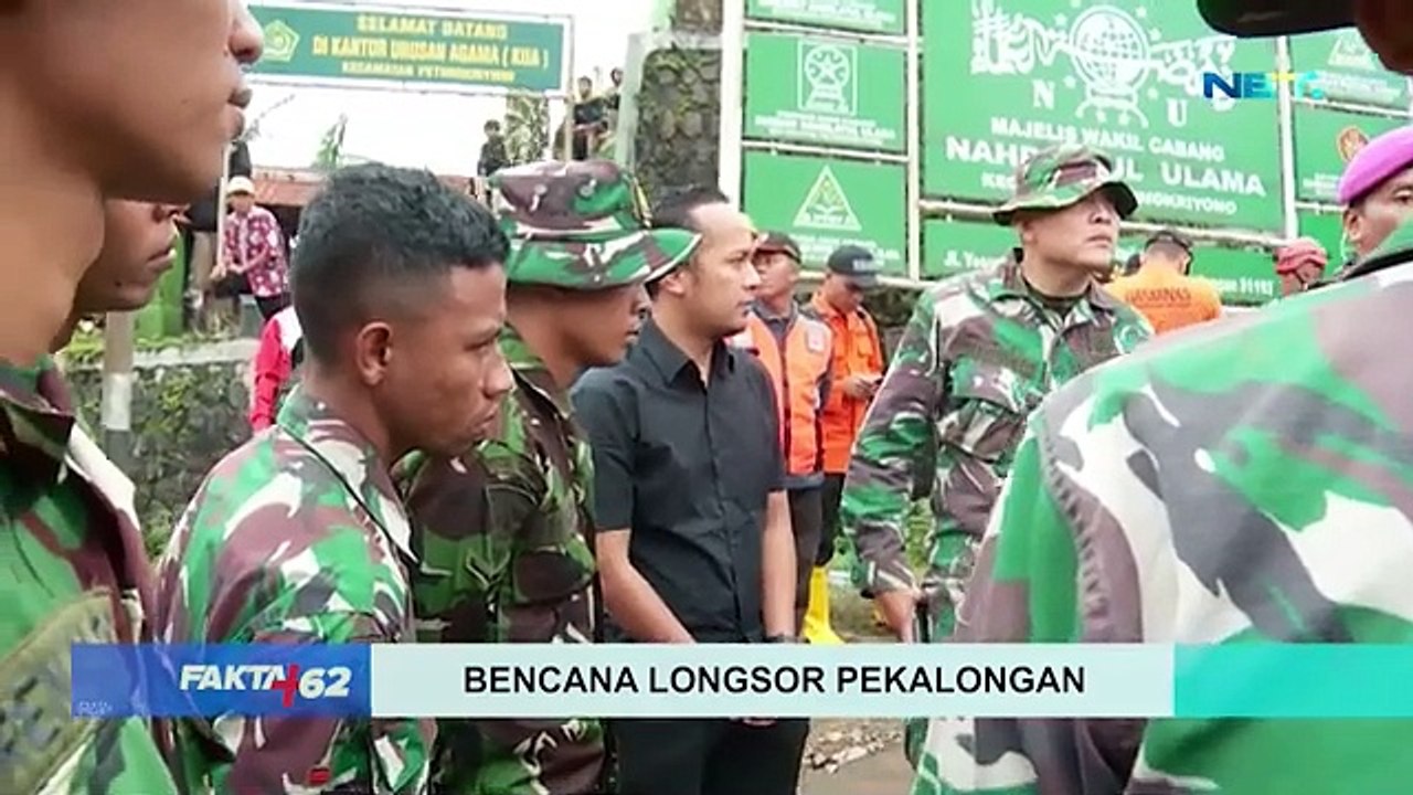 Pencarian Korban Longsor Pekalongan - Fakta+62