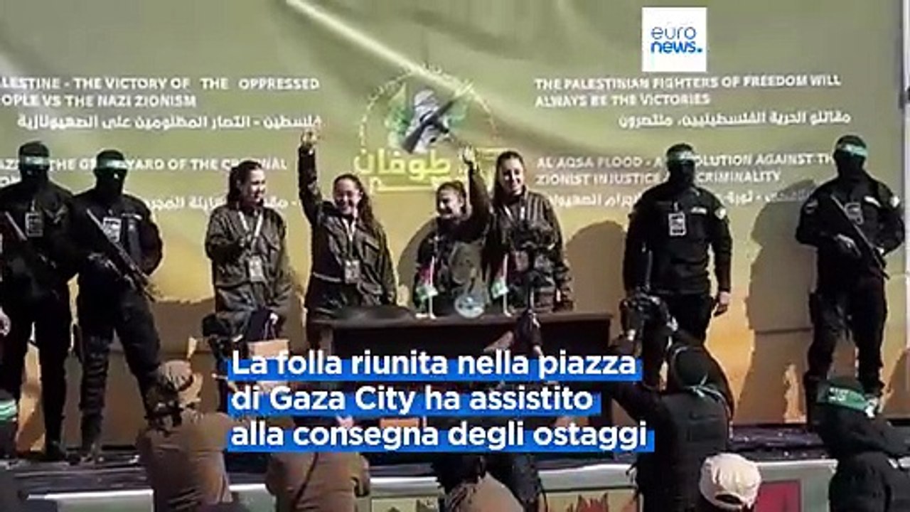 Gaza: ritornate in Israele le donne soldato rilasciate da Hamas, liberati prigionieri palestinesi