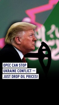 Trump: OPEC can end Ukraine conflict by cutting oil prices