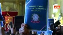 Nordio inaugura anno giudiziario Corte Appello di Napoli, magistrati lasciano aula per protesta