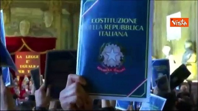 Nordio inaugura anno giudiziario Corte Appello di Napoli, magistrati lasciano aula per protesta