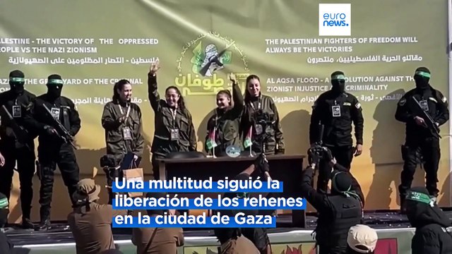 El segundo intercambio de rehenes israelíes y presos palestinos se ha realizado sin complicaciones