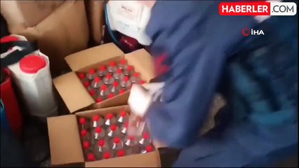 Samsun'da 755 Litre Kaçak Etil Alkol Ele Geçirildi