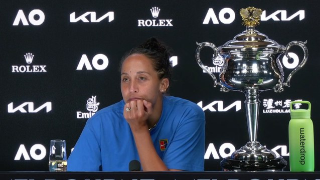 Tennis - Australian Open 2025 - Madison Keys : I finally got to the point where I was proud, with or without a Slam
