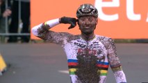 Cycling - UCI World Cup 2025 - Mathieu van der Poel wins at Maasmechelen, Van Aert second