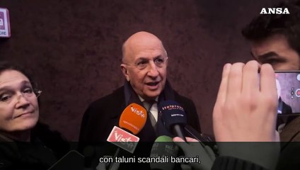 Banche, Patuelli: "Grande spinta al rafforzamento, viva il mercato"