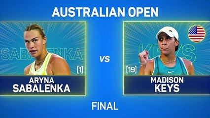 Keys had 'nothing to lose' - Sabalenka's three-peat effort falls just short