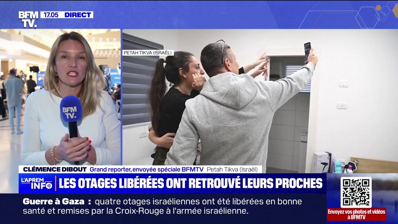 Trêve à Gaza: les quatre otages israéliennes libérées ce samedi sont dans un "état stable"