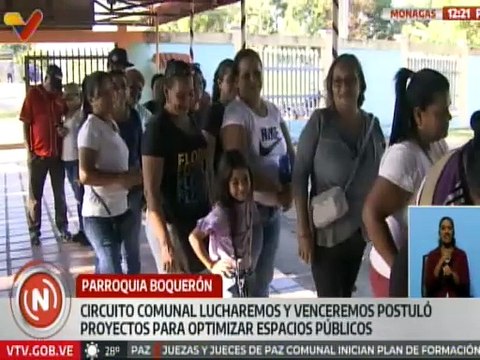 Monagas I En la pquia. Boquerón el circuito comunal Viviremos y Venceremos debatieron proyectos