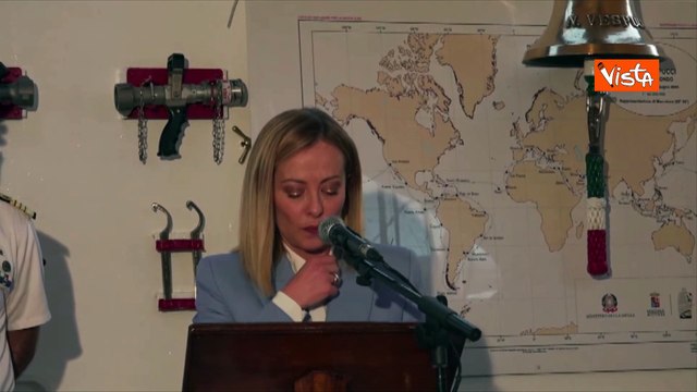 Meloni a Gedda: Italia ? come Vespucci, si pu? navigare solo se ognuno fa la propria parte
