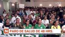 SCZ: PARO DE SALUD DE 48 HRS.