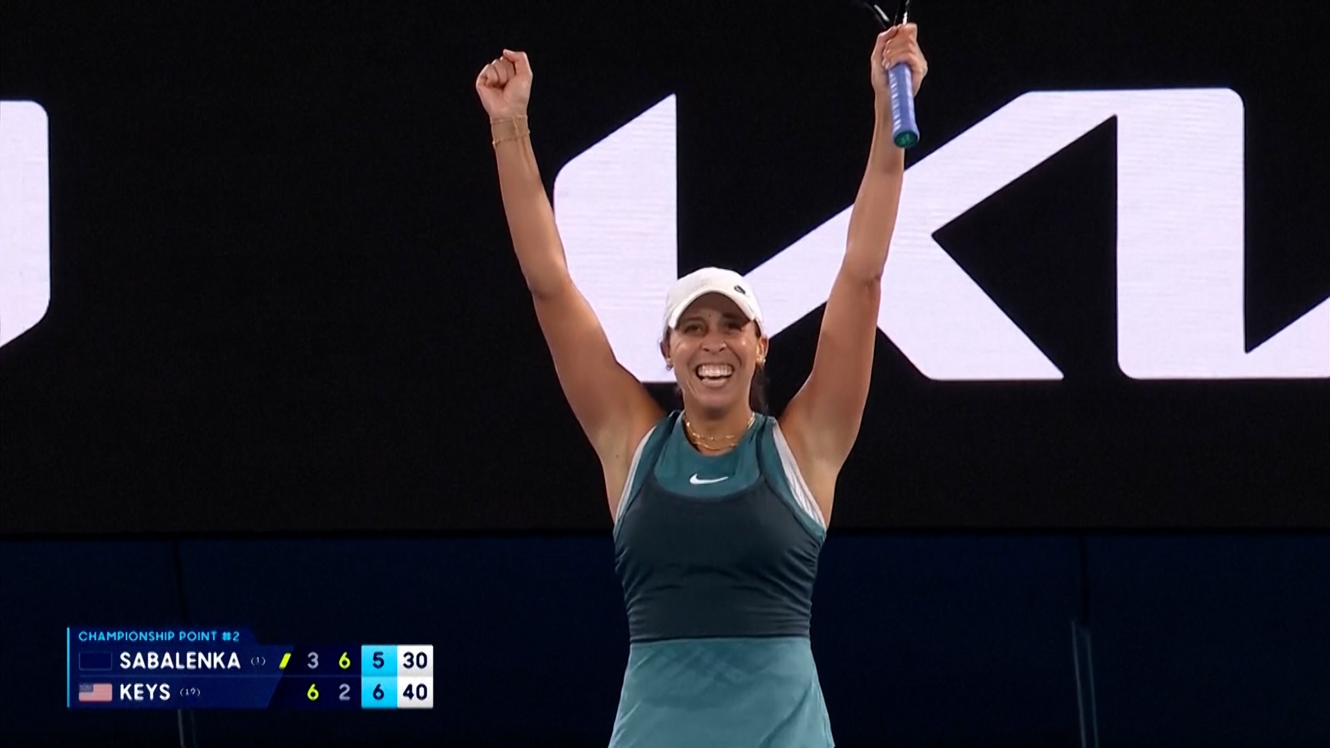 Open Australia: Keys le niega de revés la triple corona de