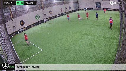 But de Boby - Team B