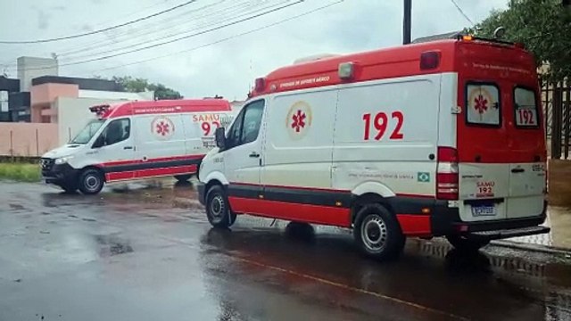 Homem sofre lesão grave na cabeça e é socorrido pelo Samu no Pioneiros Catarinenses