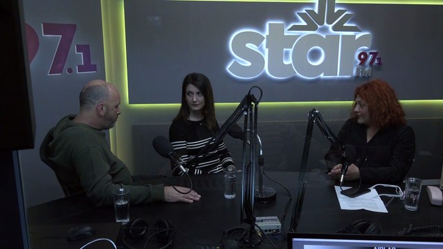 Η Κοινωνική Λειτουργός στην Κινητή Μονάδα ΚΕΘΕΑ ΕΞΟΔΟΣ Λαμίας Βούρτσα Κατερίνα και ο Ειδικός θεραπευτής στο Πολυδύναμο κέντρο ΚΕΘΕΑ ΕΞΟΔΟΣ Λαμίας στον Star Fm